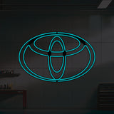 Metal Neon Car Emblem - EC0068