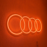 Metal Neon Car Emblem - EC0053