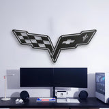 Corvette Metal Car Emblem - EC0926