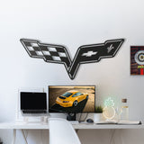 Corvette Metal Car Emblem - EC0926