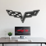 Corvette Metal Car Emblem - EC0926