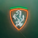 Metal Neon Car Emblem - EC0057