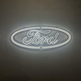 Metal Neon Car Emblem - EC0058