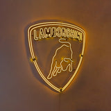 Metal Neon Car Emblem - EC0060