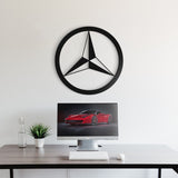 Mercedes Metal Car Emblem - EC1021