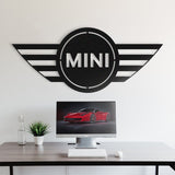 Mini Cooper Metal Car Emblem - EC1050