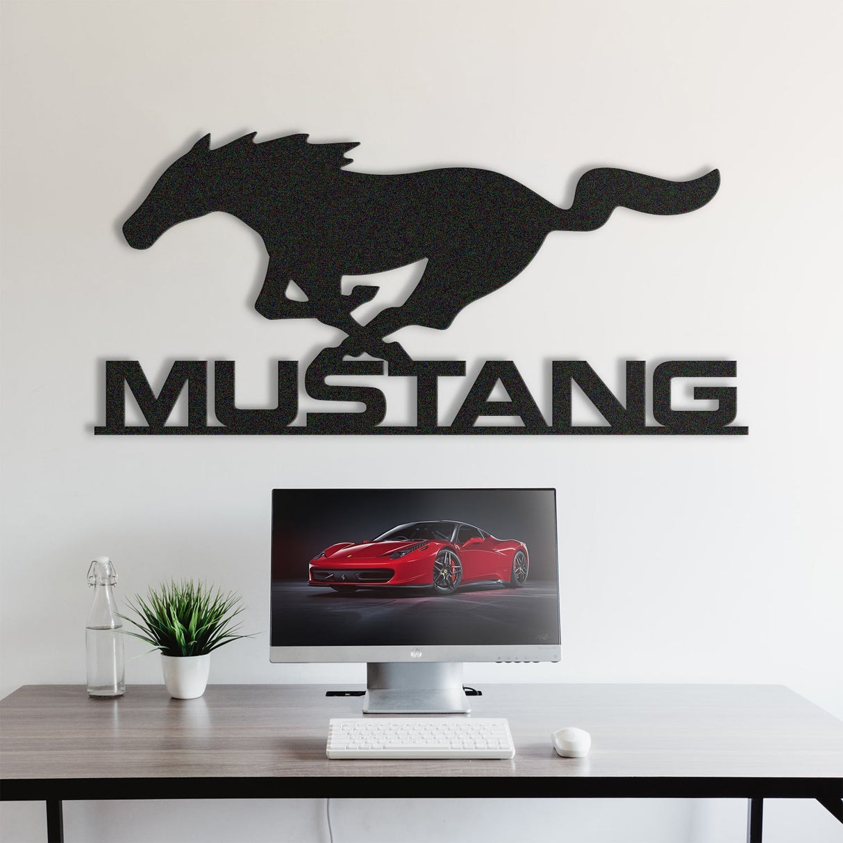 Mustang Metal Car Emblem - EC1060