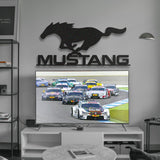 Mustang Metal Car Emblem - EC1060