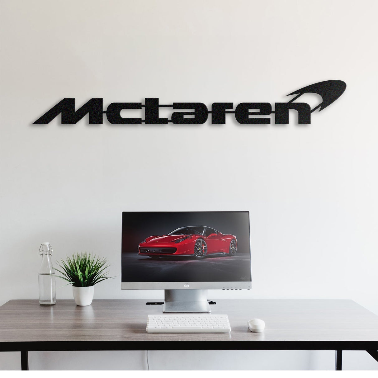 McLaren Metal Car Emblem - EC1020